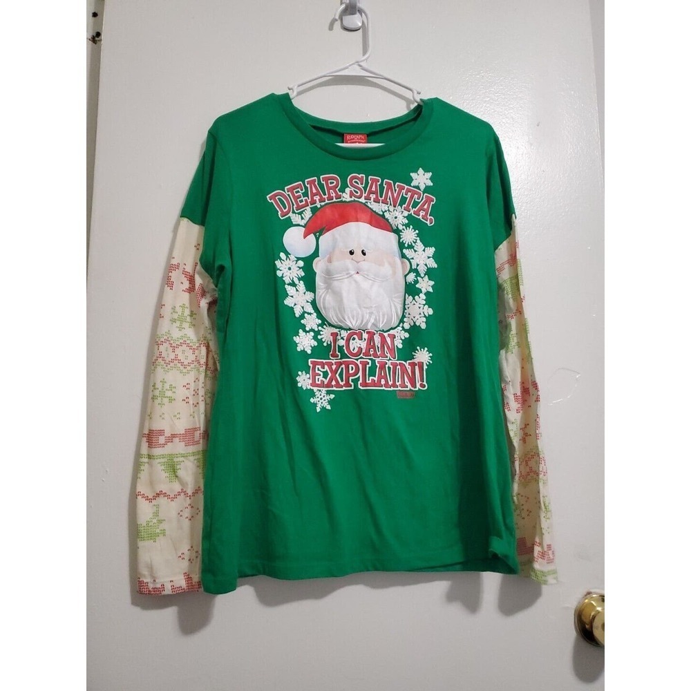 Jerry Leigh Rudolph The Red Nosed Reindeer Long Sleeve JR Women XXL